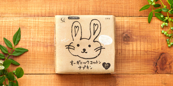 ウサギのナプキン